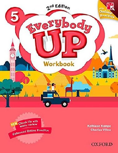 Everybody Up Second Ed. 5 Workbook with Online Practice - kolektiv autor
