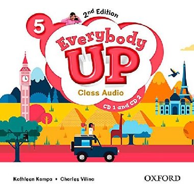 Everybody Up Second Ed. 5 Class Audio CD (2) - kolektiv autor