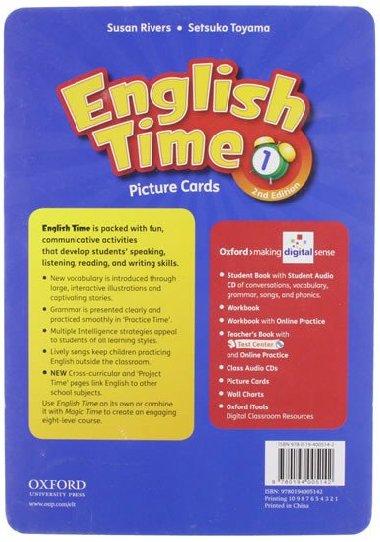 English Time 2nd Edition 1 Picture Cards - kolektiv autor