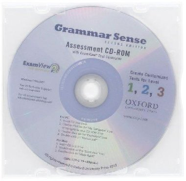 Grammar Sense 1-3 Examview Assesment CD-ROM - kolektiv autor