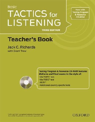 Basic Tactics for Listening Third Edition Teachers Book with Audio CD Pack - kolektiv autor