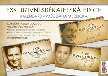 Sbratelsk edice Vae Dana Medick - stoln kalende 2018, 2019 a 2020 - 