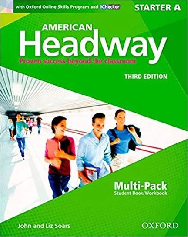American Headway Third Edition Starter Students Book + Workbook Multipack A - kolektiv autor