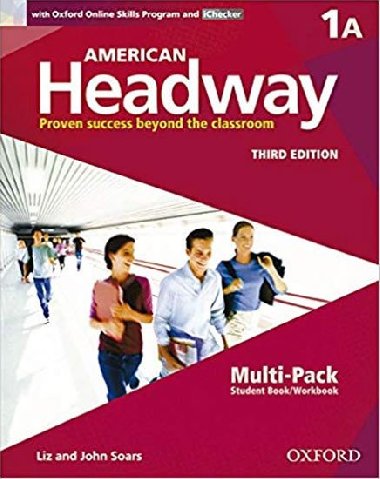 American Headway Third Edition 1 Students Book + Workbook Multipack A - kolektiv autor