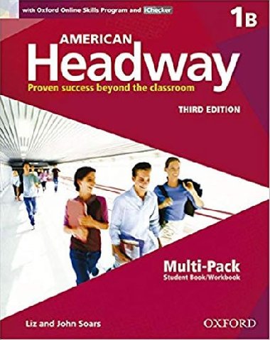 American Headway Third Edition 1 Students Book + Workbook Multipack B - kolektiv autor