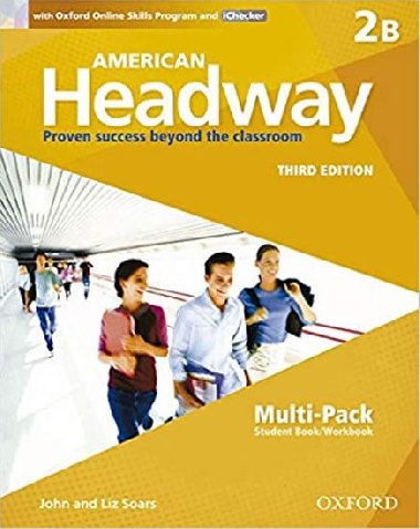 American Headway Third Edition 2 Students Book + Workbook Multipack B - kolektiv autor