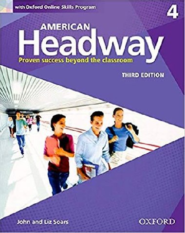 American Headway Third Edition 4 Students Book with Online Skills Program - kolektiv autor