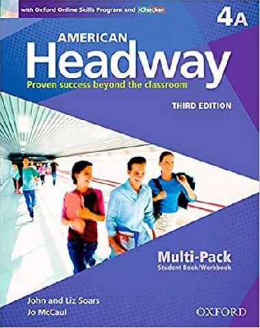 American Headway Third Edition 4 Students Book + Workbook Multipack A - kolektiv autor