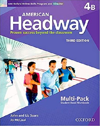American Headway Third Edition 4 Students Book + Workbook Multipack B - kolektiv autor