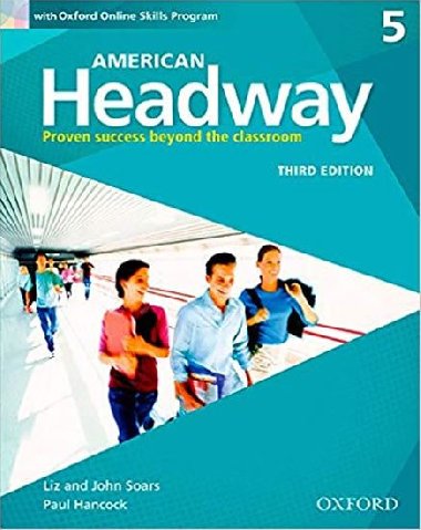 American Headway Third Edition 5 Students Book with Online Skills Program - kolektiv autor