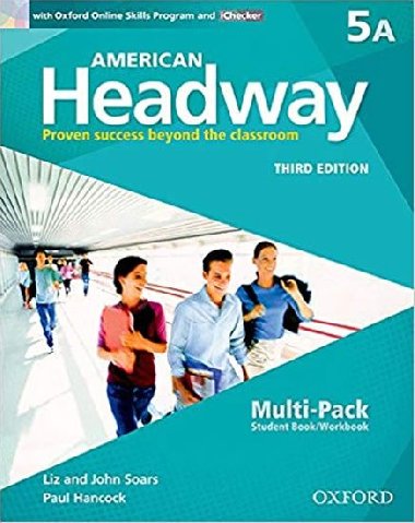 American Headway Third Edition 5 Students Book + Workbook Multipack A - kolektiv autor