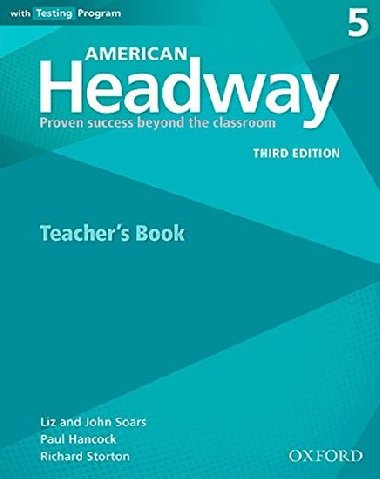 American Headway Third Edition 5 Teachers book - kolektiv autor