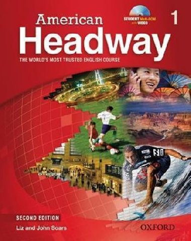 American Headway Second Edition 1 Students Book + CD-Rom Pack - kolektiv autor