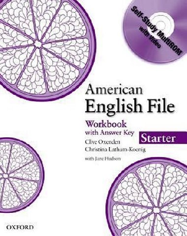 American English File Starter Workbook with CD-Rom Pack - kolektiv autor