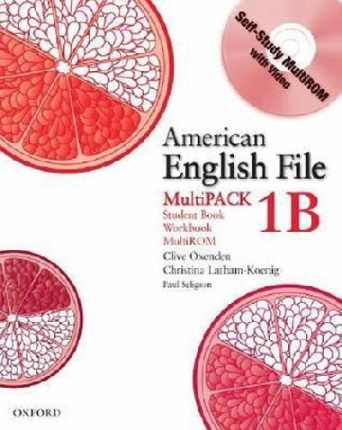 American English File 1 Students Book + Workbook Multipack B - kolektiv autor