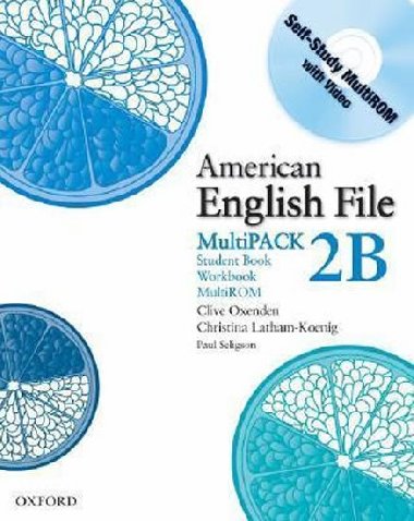 American English File 2 Students Book + Workbook Multipack B - kolektiv autor