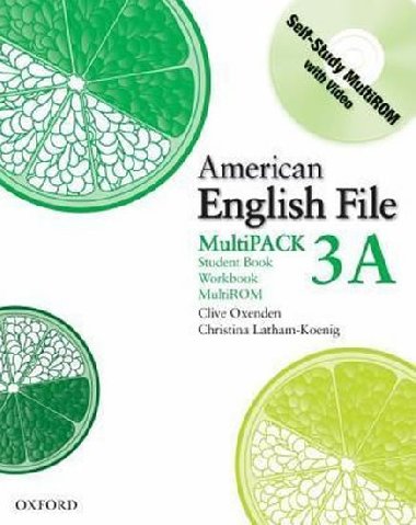 American English File 3 Students Book + Workbook Multipack A - kolektiv autor