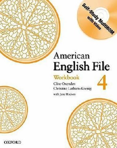 American English File 4 Workbook with CD-Rom Pack - kolektiv autor