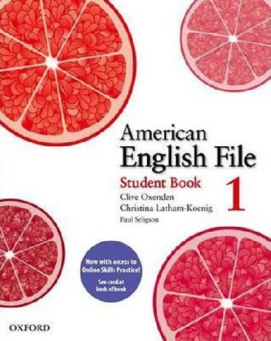 American English File 1 Students Book with Online Skills Practice Pack - kolektiv autor