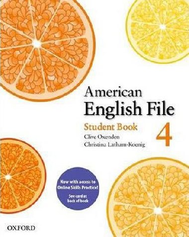 American English File 4 Students Book with Online Skills Practice Pack - kolektiv autor
