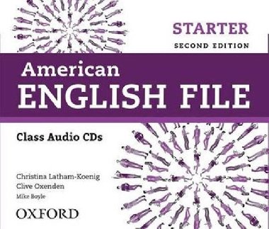 American English File Second Edition Starter: Class Audio CDs (4) - kolektiv autor