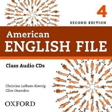 American English File Second Edition Level 4: Class Audio CDs (4) - kolektiv autor
