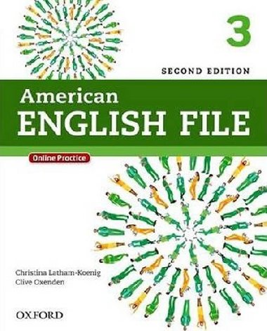 American English File Second Edition Level 3: Students Book with iTutor and Online Practice - kolektiv autor