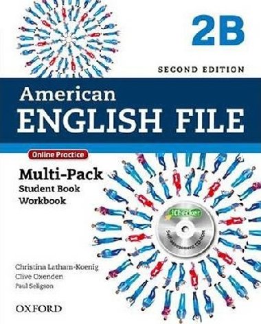 American English File Second Edition Level 2: Multipack B with Online Practice and iChecker - kolektiv autor