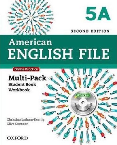 American English File Second Edition Level 5: Multipack A with Online Practice and iChecker - kolektiv autor