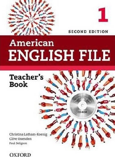 American English File Second Edition Level 1: Teachers Book with Testing Program CD-ROM - kolektiv autor