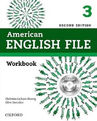 American English File Second Edition Level 3: Workbook with iChecker - kolektiv autor
