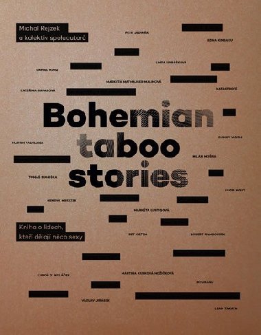 Bohemian Taboo Stories - Kniha o lidech, kteří dělají něco sexy - Michal Rejzek