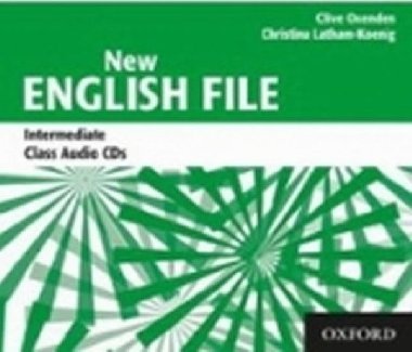 NEW ENGLISH FILE INTERMEDIATE CLASS AUDIO CD - Kolektiv autor