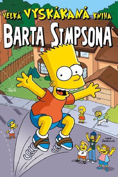 Simpsonovi - Velk vyskkan kniha Barta Simpsona - Matt Groening