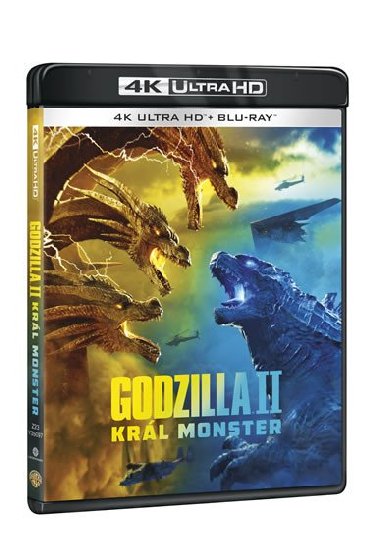 Godzilla II Krl monster 4K Ultra HD + Blu-ray - neuveden
