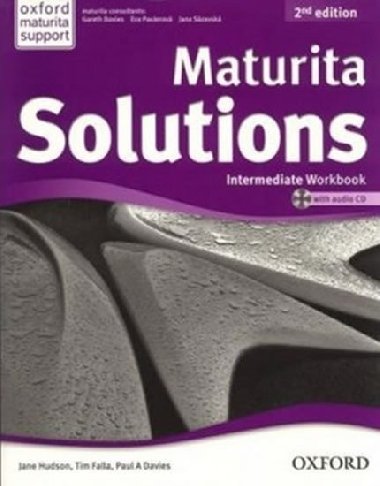 Maturita Solutions 2nd edition Intermediate Workbook (česká edice) - Falla Tim, Davies Paul A.