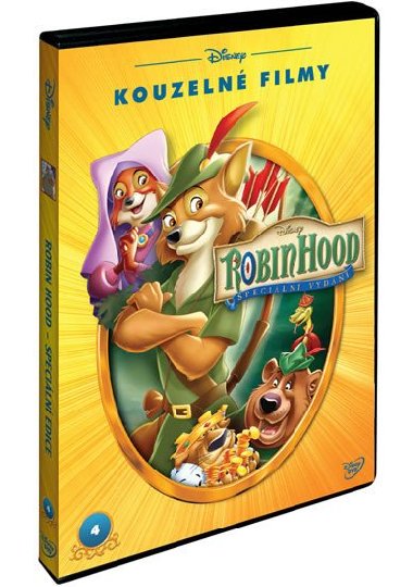 Robin Hood S.E. DVD - Disney Kouzelné filmy č.4 - neuveden