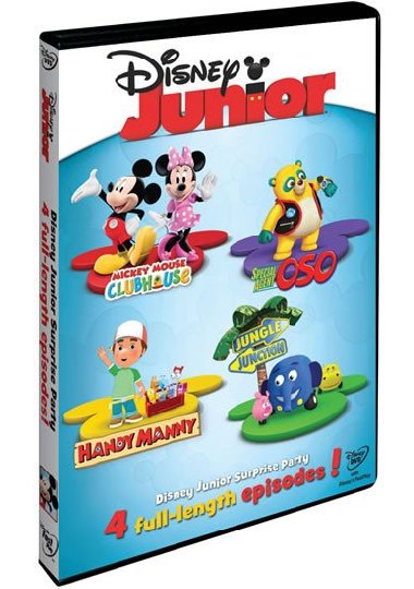 Disney Junior: Příběhy s překvapením DVD - neuveden