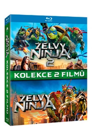 Želvy Ninja kolekce 1-2 2BD - neuveden