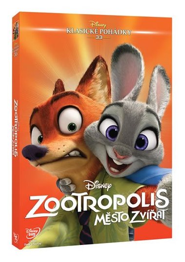 Zootropolis: Msto zvat - Edice Disney klasick pohdky DVD - neuveden