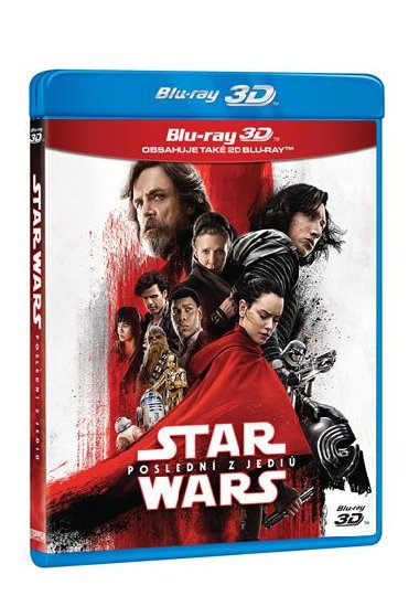 Star Wars: Poslední z Jediů 3BD (3D+2D+bonus disk) - neuveden