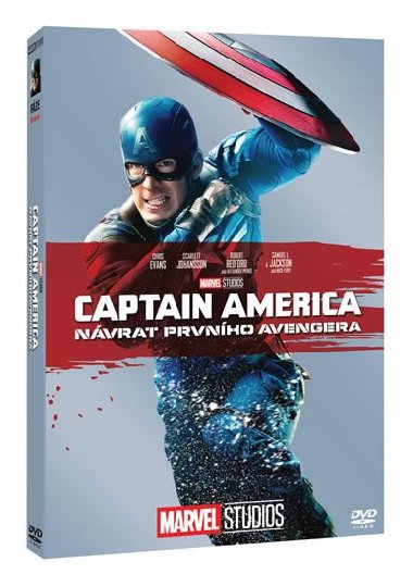 Captain America: Návrat prvního Avengera DVD - Edice Marvel 10 let - neuveden