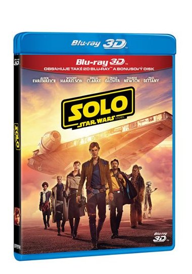 Solo: Star Wars Story 3BD (3D+2D+bonus disk) - neuveden
