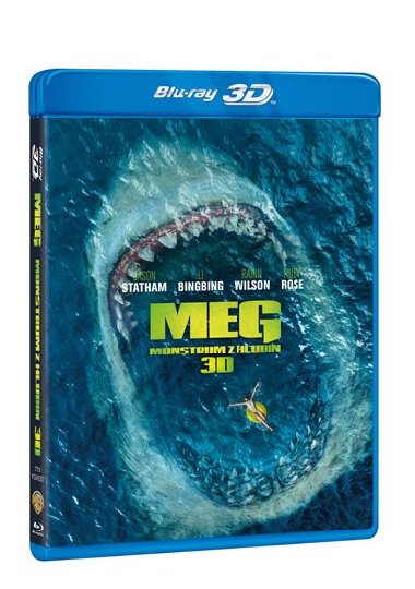 Meg: Monstrum z hlubin 2BD (3D+2D) - neuveden