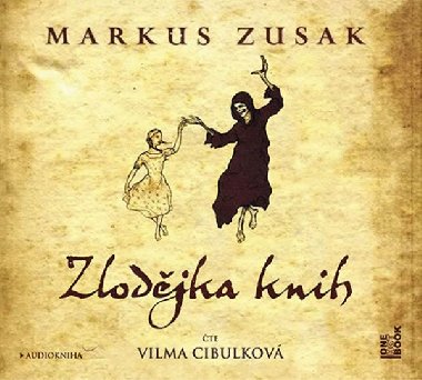Zlodějka knih - 2 CDmp3 (Čte Vilma Cibulková) - Zusak Markus