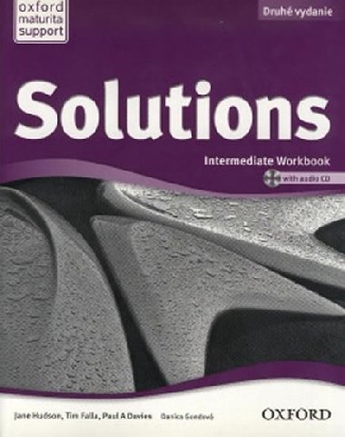 Solutions Intermediate Workbook + CD 2nd (SK Edition) - Falla Tim, Davies Paul A.