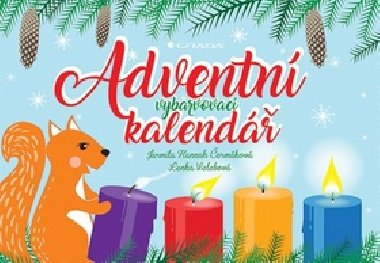 Adventní vybarvovací kalendář - Lenka Velebová; Hannah Jarmila Čermáková
