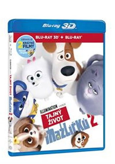 Tajný život mazlíčků 2 2 Blu-ray (3D+2D) - neuveden