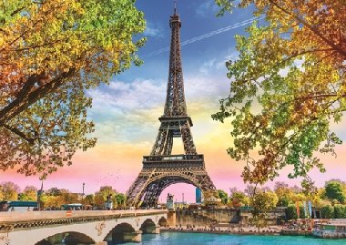 Romantická Paříž: Puzzle/500 dílků - neuveden