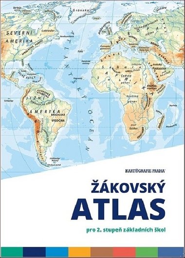 Žákovský atlas pro 2. stupeň základních škol - Kartografie